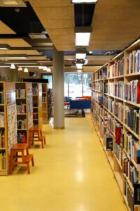 Pirita raamatukogu interjöör