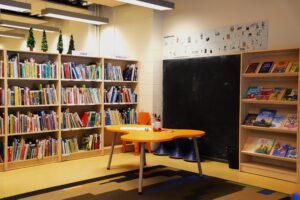 Pirita raamatukogu interjöör