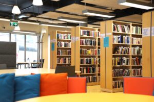 Pirita raamatukogu interjöör