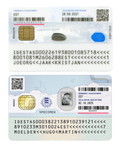 Using self-service devices with ID card. Use a barcode for identification