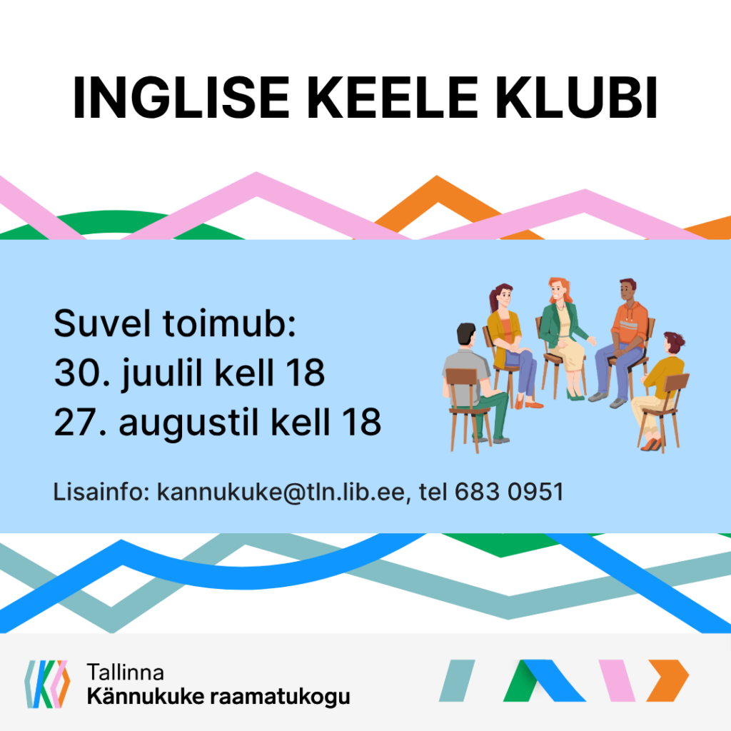 Inglise keele klubi plakat