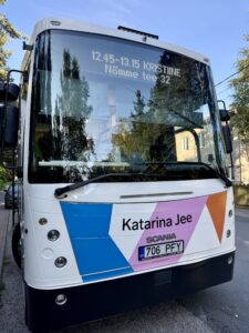 Raamatukogubuss Katarina Jee peatub nüüd ka Kristiines